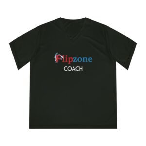 Flipzone Coach Women's Performance V-Neck T-Shirt
